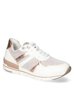 Sneakersy Marco Tozzi 2-23773-26 Białe/Złote ze sklepu Arturo-obuwie w kategorii Buty sportowe damskie - zdjęcie 114519802