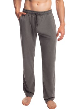 Męskie spodnie do piżamy Atlantic długie NMB 040 szare ze sklepu bodyciao w kategorii Piżamy męskie - zdjęcie 114629391