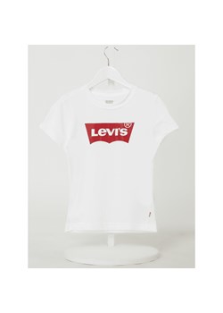 T-shirt chłopięce biały Levi's z krótkimi rękawami bawełniany 