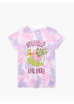 Cropp - Koszulka The Simpsons - wielobarwny ze sklepu Cropp w kategorii Bluzki damskie - zdjęcie 114862684