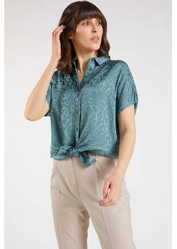 Wzorzysta, koszulowa bluzka ze sklepu MONNARI w kategorii Bluzki damskie - zdjęcie 114867200