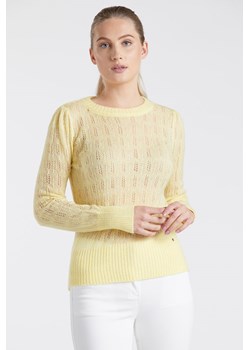 Delikatny ażurowy sweter damski ze sklepu MONNARI w kategorii Swetry damskie - zdjęcie 114867861