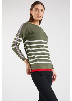 Sweter damski w paski ze sklepu MONNARI w kategorii Swetry damskie - zdjęcie 114871882