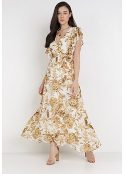 Biała Sukienka Fyryera ze sklepu Born2be Odzież w kategorii Sukienki - zdjęcie 114968013