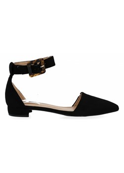 Czarne eleganckie sandały damskie firmy Bellucci (kolory) ze sklepu PaniTorbalska w kategorii Balerinki - zdjęcie 114968721