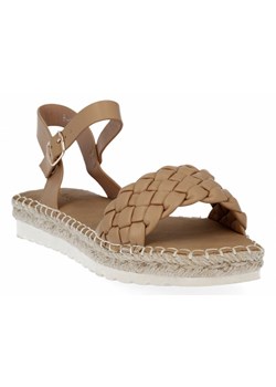 Modne sandały damskie espadryle Bellucci Camelowe (kolory) ze sklepu PaniTorbalska w kategorii Espadryle damskie - zdjęcie 114968722