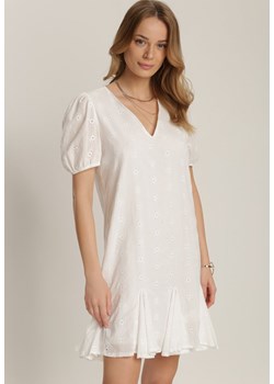 Biała Sukienka Jennirissa ze sklepu Renee odzież w kategorii Sukienki - zdjęcie 115128420