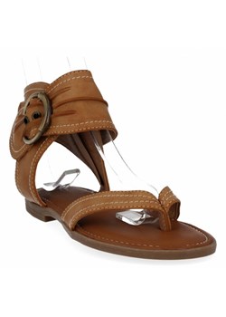 Uniwersalne sandały damskie firmy Lady Glory Camelowe (kolory) ze sklepu PaniTorbalska w kategorii Sandały damskie - zdjęcie 115171363