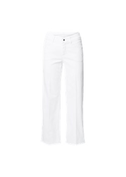 Białe jeansy damskie Cambio 