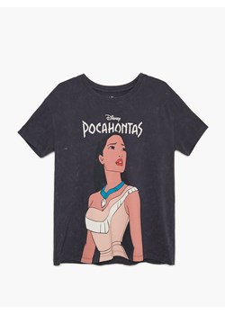 Cropp - T-shirt Pocahontas - jasny szary ze sklepu Cropp w kategorii Bluzki damskie - zdjęcie 115250083