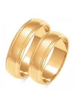 Obrączka ślubna z delikatnym zdobieniem złota 333 ze sklepu LOVRIN w kategorii Obrączki - zdjęcie 115350012