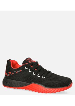 Czarne buty sportowe sznurowane Casu 20O15/BR ze sklepu Casu.pl w kategorii Buty sportowe damskie - zdjęcie 115773660