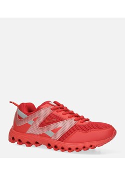 Czerwone buty sportowe sznurowane Casu B2033-13 ze sklepu Casu.pl w kategorii Buty sportowe damskie - zdjęcie 115776332