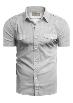 Koszula męska RSM3a biała ze sklepu Risardi w kategorii Koszule męskie - zdjęcie 115788292