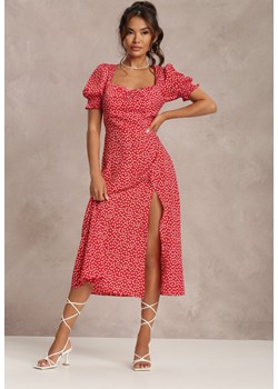 Czerwona Sukienka Melorith ze sklepu Renee odzież w kategorii Sukienki - zdjęcie 115838801