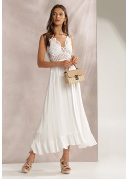 Biała Sukienka Rozanna ze sklepu Renee odzież w kategorii Sukienki - zdjęcie 115840662