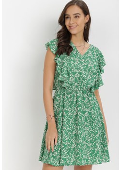 Zielona Sukienka Astepheme ze sklepu Born2be Odzież w kategorii Sukienki - zdjęcie 115841152