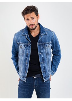Koszulka męska typu slim czarna Basicov 906 ze sklepu Big Star w kategorii T-shirty męskie - zdjęcie 115849720