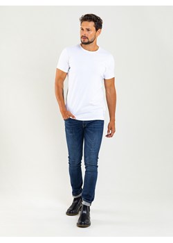 Koszulka męska bawełniana biała Basic 101 ze sklepu Big Star w kategorii T-shirty męskie - zdjęcie 115850063