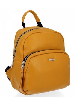 Plecak damski David Jones Żółty ze sklepu torbs.pl w kategorii Plecaki - zdjęcie 115914661