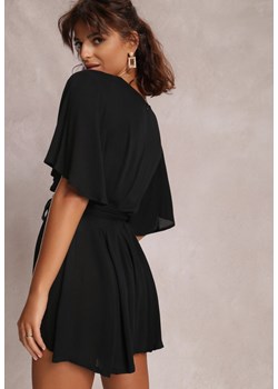 Czarny Kombinezon Amiphixia ze sklepu Renee odzież w kategorii Kombinezony damskie - zdjęcie 115976924