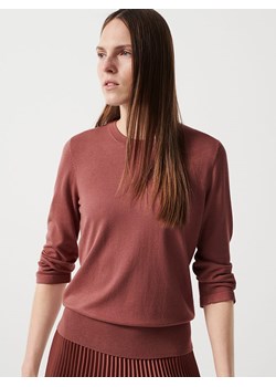 Sweter "Trieda" w kolorze brązowym ze sklepu Limango Polska w kategorii Swetry damskie - zdjęcie 115980262