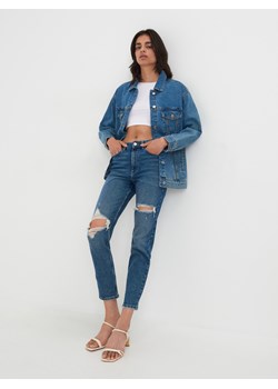 Sinsay - Kurtka jeansowa - Niebieski ze sklepu Sinsay w kategorii Kurtki damskie - zdjęcie 116157643