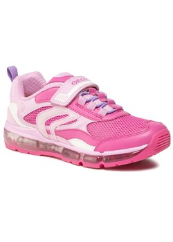Buty sportowe dziecięce różowe Geox 