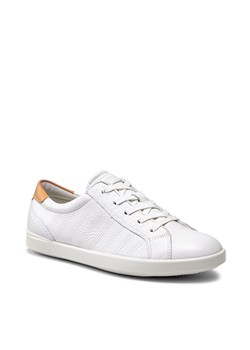 Sneakersy ECCO - Leisure 20503359529 White/Powder ze sklepu eobuwie.pl w kategorii Trampki damskie - zdjęcie 116202242