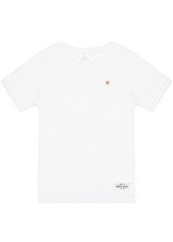 T-shirt chłopięce Name It biały z krótkimi rękawami 