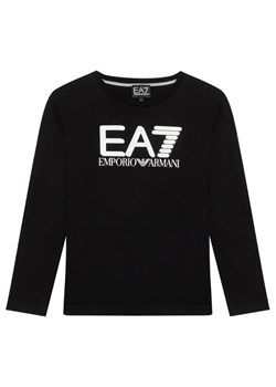 T-shirt chłopięce czarny Emporio Armani 