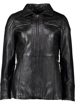 Skórzana kurtka "Olic" w kolorze czarnym ze sklepu Limango Polska w kategorii Kurtki damskie - zdjęcie 116233802