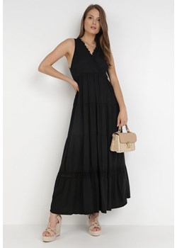Czarna Sukienka Kaphixie ze sklepu Born2be Odzież w kategorii Sukienki - zdjęcie 116318394