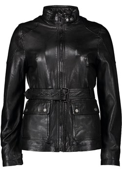 Skórzana kurtka "Cate" w kolorze czarnym ze sklepu Limango Polska w kategorii Kurtki damskie - zdjęcie 116716793