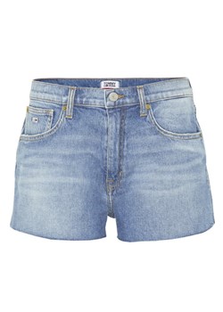 spodenki jeansowe damskie tommy jeans dw0dw08218 niebieskie ze sklepu Royal Shop w kategorii Szorty - zdjęcie 117333170