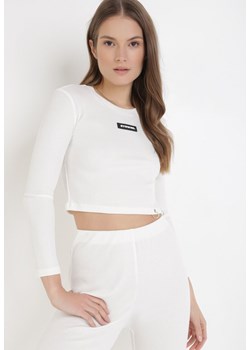 Biała Bluzka Iphisaela ze sklepu Born2be Odzież w kategorii Bluzki damskie - zdjęcie 117424244