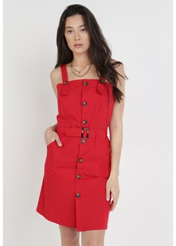 Czerwona Sukienka Theisethis ze sklepu Born2be Odzież w kategorii Sukienki - zdjęcie 117424813