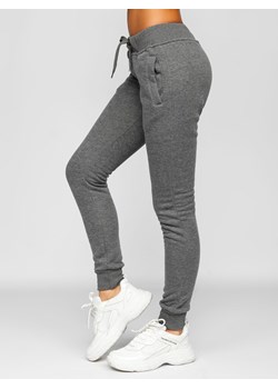 Grafitowe spodnie dresowe damskie Denley CK-01 ze sklepu denley damskie w kategorii Spodnie damskie - zdjęcie 117511044