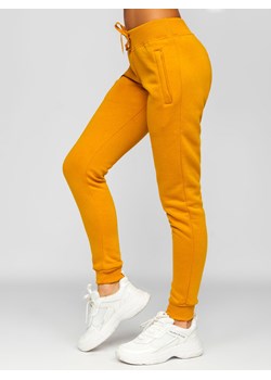 Camelowe spodnie dresowe damskie Denley CK-01 ze sklepu denley damskie w kategorii Spodnie damskie - zdjęcie 117511080