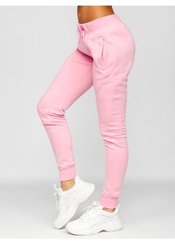 Jasnoróżowe spodnie dresowe damskie Denley CK-01 ze sklepu denley damskie w kategorii Spodnie damskie - zdjęcie 117511104