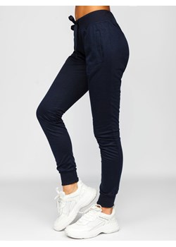 Granatowe spodnie dresowe damskie Denley CK-01 ze sklepu denley damskie w kategorii Spodnie damskie - zdjęcie 117511132