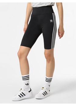 adidas Originals Spodenki Kobiety Sztuczne włókno czarny jednolity ze sklepu vangraaf w kategorii Szorty - zdjęcie 117777152