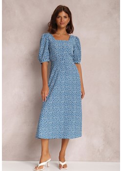 Niebieska Sukienka Reintore ze sklepu Renee odzież w kategorii Sukienki - zdjęcie 117846273
