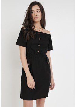 Czarna Sukienka Ophiinix ze sklepu Born2be Odzież w kategorii Sukienki - zdjęcie 118187913