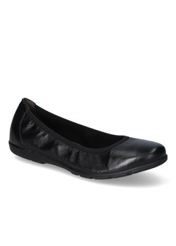 Czarne Baleriny Caprice licowe Caprice 9-22150-27/022 Black Nappa ze sklepu Arturo-obuwie w kategorii Balerinki - zdjęcie 118202174