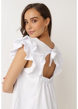 Biała Bluzka Gaelalouen ze sklepu Born2be Odzież w kategorii Bluzki damskie - zdjęcie 118205573