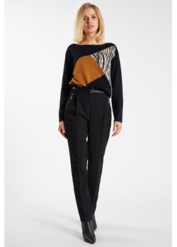 Eleganckie spodnie z kieszeniami ze sklepu MONNARI w kategorii Spodnie damskie - zdjęcie 118311650
