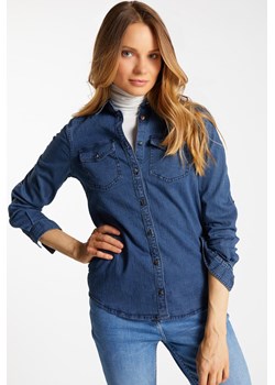 Jeansowa koszula damska ze sklepu MONNARI w kategorii Koszule damskie - zdjęcie 118374030