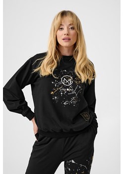 Krótka, czarna bluza damska ze sklepu MONNARI w kategorii Bluzy damskie - zdjęcie 118474340