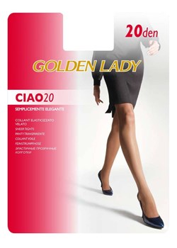 Rajstopy Golden Lady Ciao 20DEN Nero czarne ze sklepu piubiu_pl w kategorii Rajstopy - zdjęcie 118479893